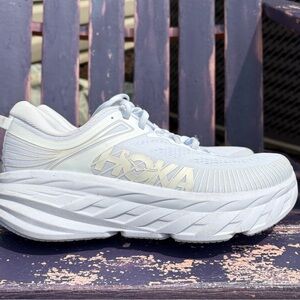 Women’s Hoka White Athletic Shoes